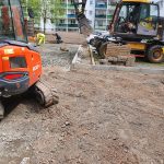 Neugestaltung Innenhof AWG Plauen