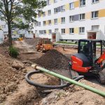 Neugestaltung Innenhof AWG Plauen